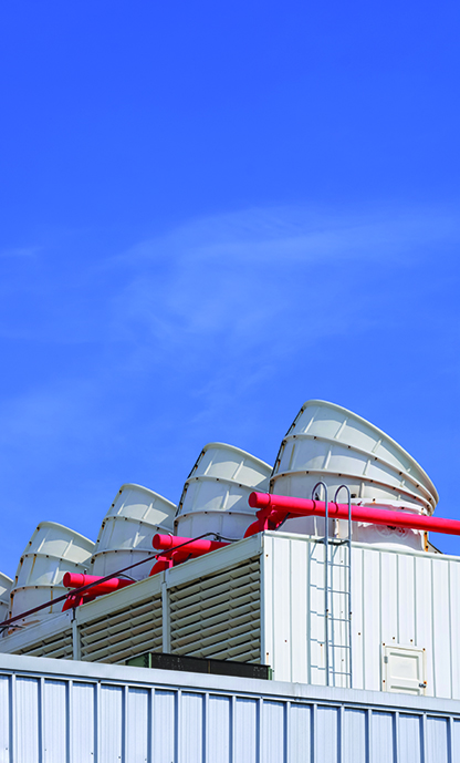 Air For All Service - Geschichte zu ihrem Services von innovativen Partner für Reinraumsysteme und Lüftungssysteme. Beispielhafte Darstellung Lüftungssystem draußen.